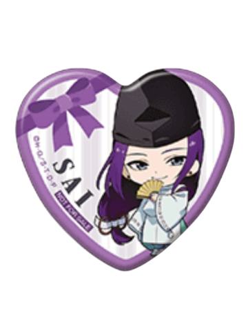 藤原佐为10连赠品马口铁心形徽章-2025塔矢亮生日系列