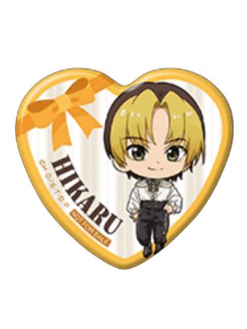 进藤光10连赠品马口铁心形徽章-2025塔矢亮生日系列