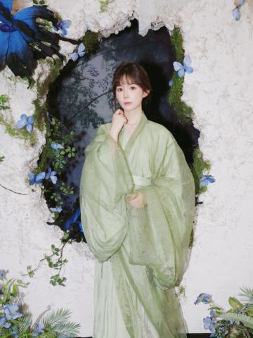 桂楚楚 翠袂栖蝶