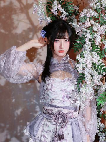 叶知恩 紫烟缠枝