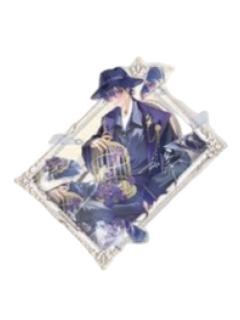 刘枭(正比)异形明信片-藏画碎梦系列