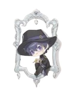 刘枭(Q版)异形明信片-藏画碎梦系列