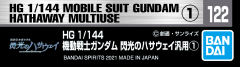 高达水贴 No.122 HG /144机动战士高达 闪光的哈萨维通用1-资料图