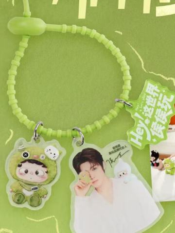 黑玩3.0好运猫猫钥匙扣