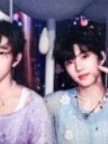 肆意少年见面会家族款双人小卡 函瑞浚铭