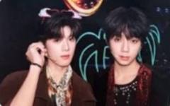 肆意少年见面会家族款双人小卡 俊臣橹杰