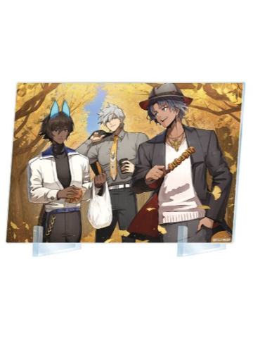 多人1亚克力板-FGO10周年罗森联动