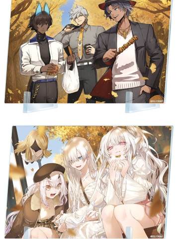 亚克力板-FGO10周年罗森联动