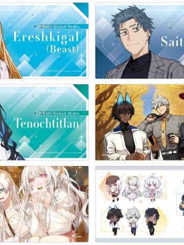 桌垫-FGO10周年罗森联动