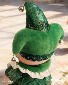 LuLu 猪「缘分天使」系列胶脸毛绒挂件-资料图