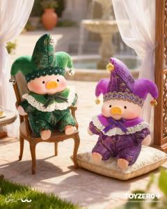 LuLu 猪「缘分天使」系列胶脸毛绒挂件-资料图