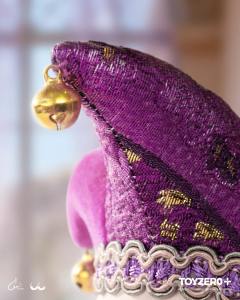 LuLu 猪「缘分天使」系列胶脸毛绒挂件-资料图