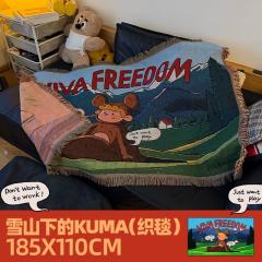 雪山下的KUMA（织毯）-资料图