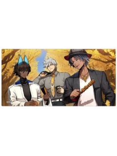 多人2桌垫-FGO10周年罗森联动