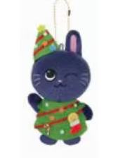 快闪圣诞玩偶挂件 彬