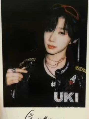 肆意少年见面会单人款拍立得 奕恒ver.D