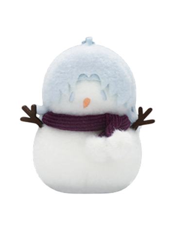 贝尔摩德雪人毛绒挂件-永夜序曲快闪系列
