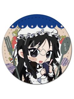 秋山澪Q版皮革徽章-chipokke系列