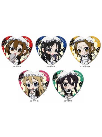 Q版心形徽章-chipokke系列