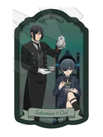 塞巴斯蒂安·米卡利斯&夏尔·凡多姆海威贴纸-绿魔女篇快闪系列