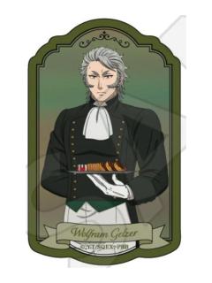 沃尔夫拉姆·格尔彩尔贴纸-绿魔女篇快闪系列