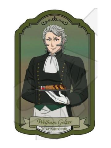 沃尔夫拉姆·格尔彩尔贴纸-绿魔女篇快闪系列