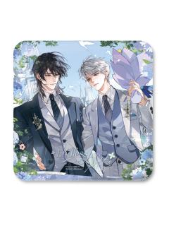 时洛&余邃方形徽章-无尽夏至系列