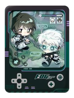 时洛&余邃游戏机徽章-迷雾之中系列