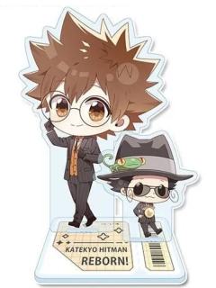 泽田纲吉&里包恩Q版立牌-Seasonal Plants眼镜系列