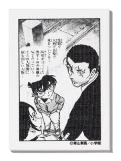 江户川柯南&大和敢助冰箱贴-原画画布系列第4弹