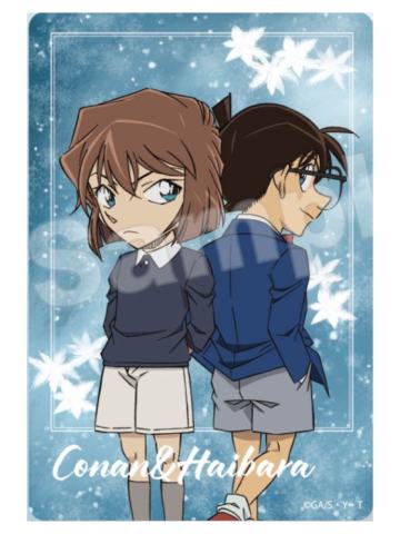 江户川柯南&灰原哀亚克力卡-Marimocraft雪花系列