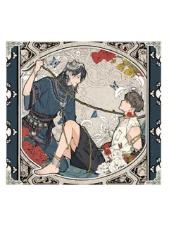 沈见青&李遇泽多层色纸-缠绕系列