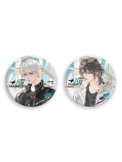 时洛&余邃马口铁徽章套组-暧昧代签系列