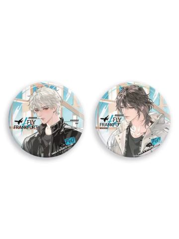 时洛&余邃马口铁徽章套组-暧昧代签系列