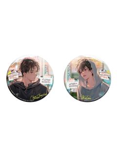 喻繁&陈景深马口铁徽章套组-便利店系列