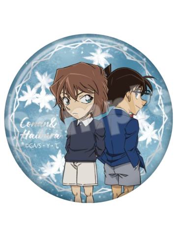 江户川柯南&灰原哀徽章-Marimocraft雪花系列