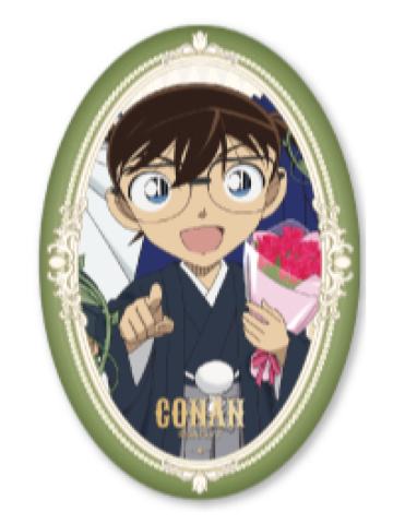 江户川柯南椭圆徽章-春意系列