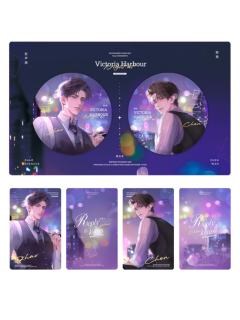 陈挽&赵声阁徽章套组-港岛夜系列