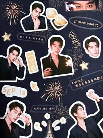 欧莱雅代言贴纸 ver.B