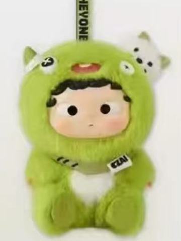 黑玩礼盒毛绒挂件