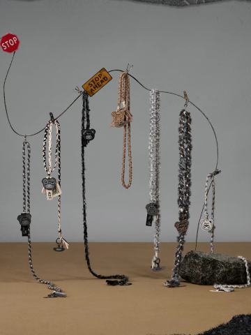 公路日志系列长款手机链