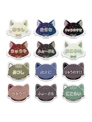 名札-猫耳忍灯衣装