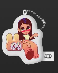 快闪软钥匙扣 书