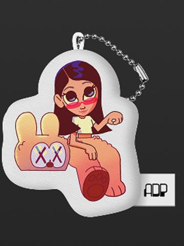 快闪软钥匙扣 书