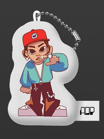 快闪软钥匙扣 泰山