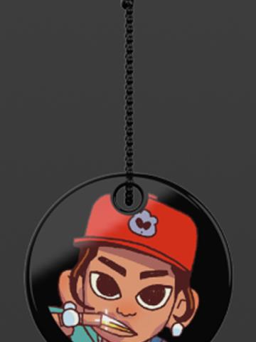 快闪卡通钥匙扣 泰山