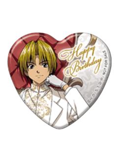 进藤光A10连赠品马口铁心形徽章-2025进藤光生日系列