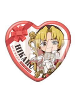 进藤光C10连赠品马口铁心形徽章-2025进藤光生日系列