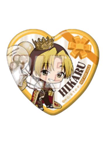 进藤光D10连赠品马口铁心形徽章-2025进藤光生日系列