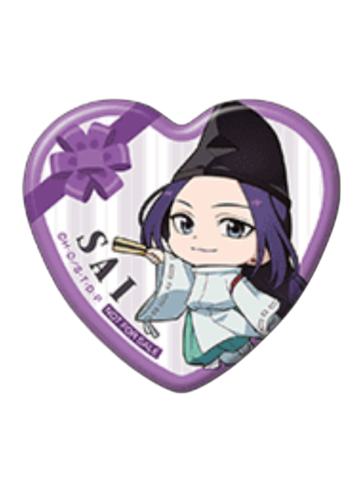 藤原佐为10连赠品马口铁心形徽章-2025进藤光生日系列